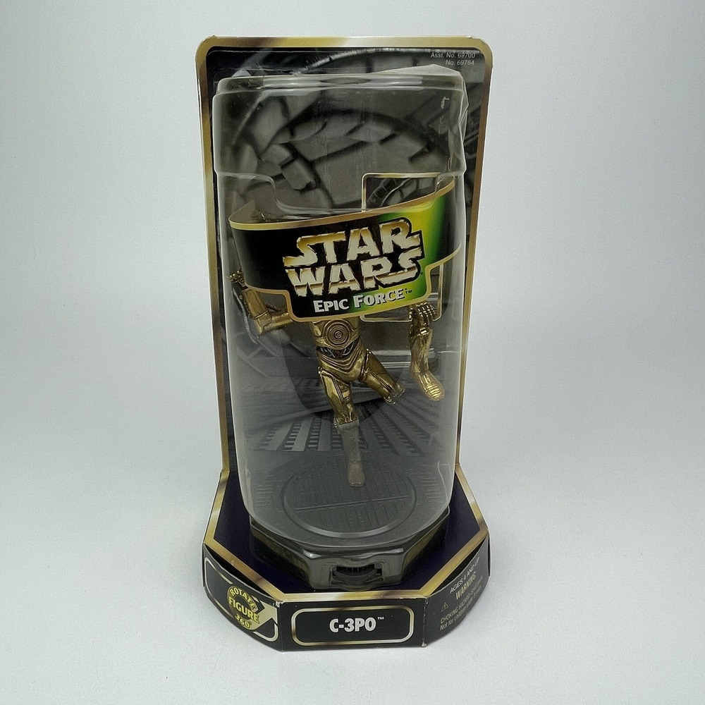 Star Wars Epic Force C-3PO‎ Rotating 360 Figure Kenner Collection 1997